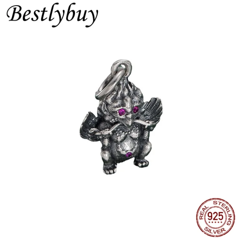 

Authentic S925 Pure Silver Personalized Roc Bird Men's And Women's Pendant Retro Fashion Creative Jewelry