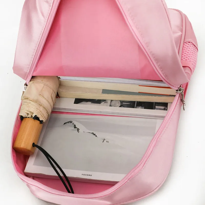 Sac à Dos de brevBrodé Personnalisé pour Enfant Fille, Ballerine, Polochon Rose pour Classe de Ballet, Bandoulière, Nom Personnalisé