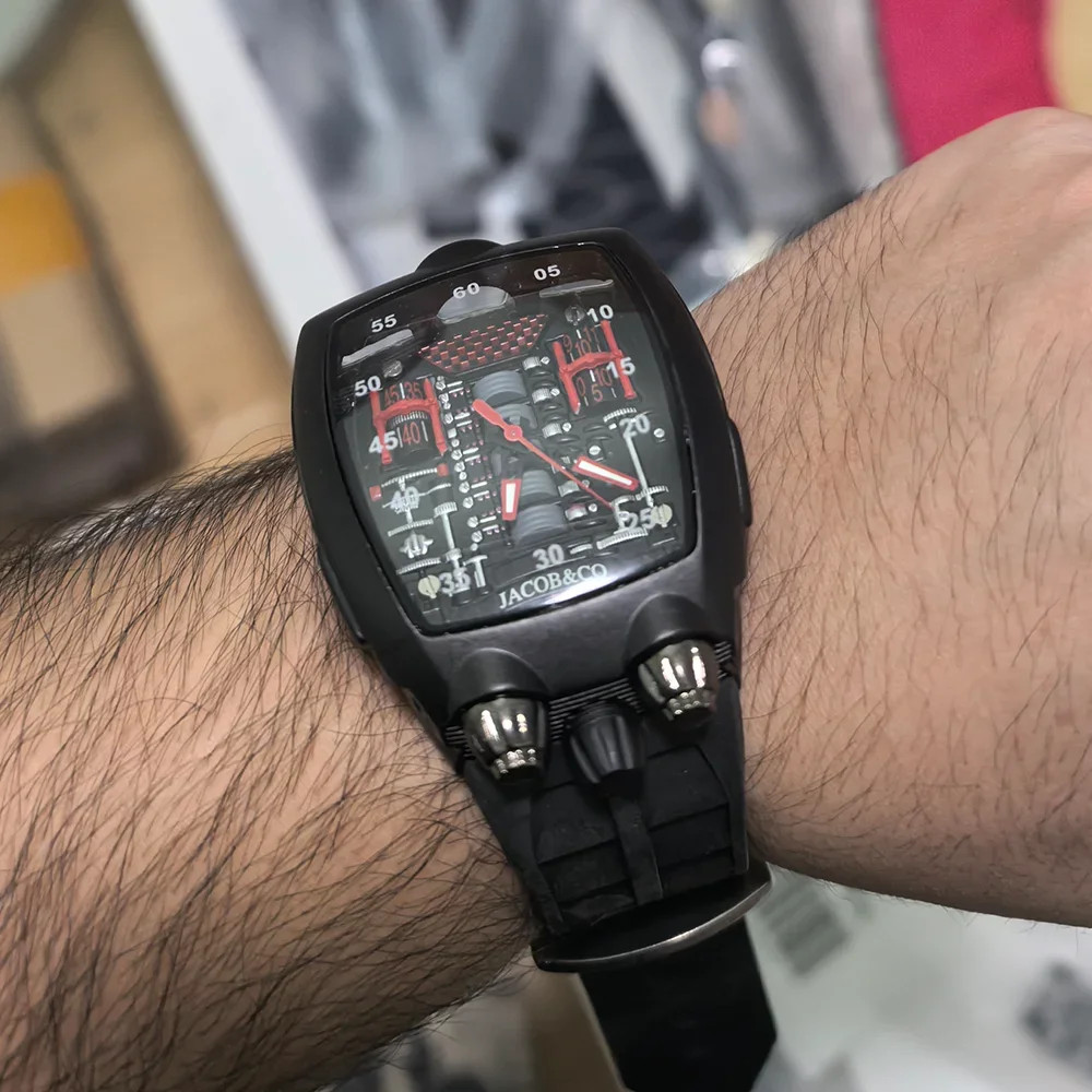 

AAA 888 Nice Full Steel Jacob & Co Original Brand Watches For Mens Special Multifunction Watch Business High Quality AAA Clock