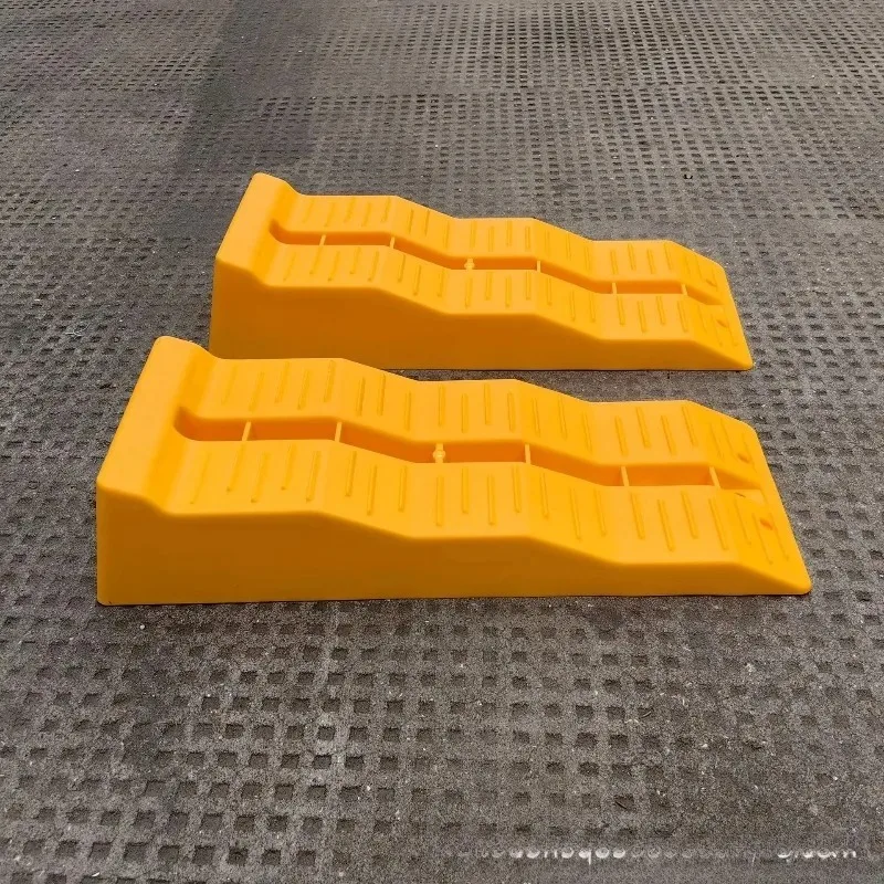 RV Leveling Ramps Anti-Skid Campers Tire Wheel Chocks Car Leveling Blocks Lightweight Curb Ramps Heavy Duty Threshold Ramp