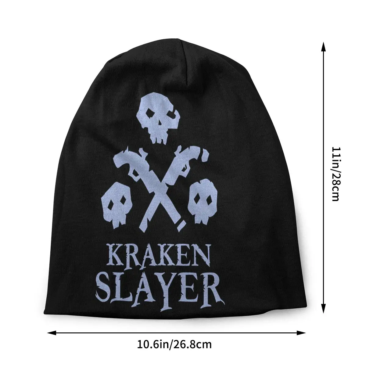 Aea of Thieves Sport Thin Hats Kraken Slayer Sea Dogs Blue Bonnet Special Skullies Beanies Caps