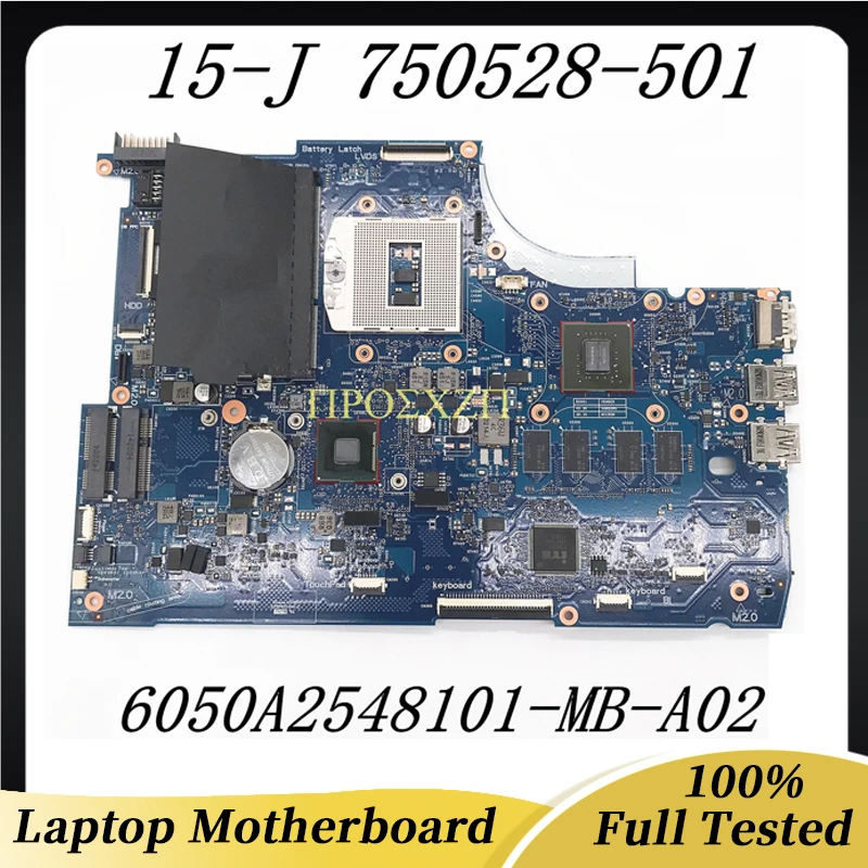 750528-001 750528-501 750528-601 High Quality For ENVY 15-J Laptop Motherboard 6050A2548101-MB-A02 W/ HM87 100%Full Working Well