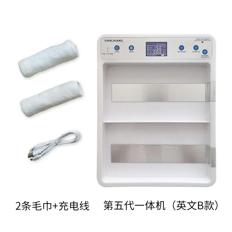 Sweat Stopper Device Large-Mouth Sweat Machine Ion Therapy Hand and Foot Sweat Remover Antiperspirant Treatment