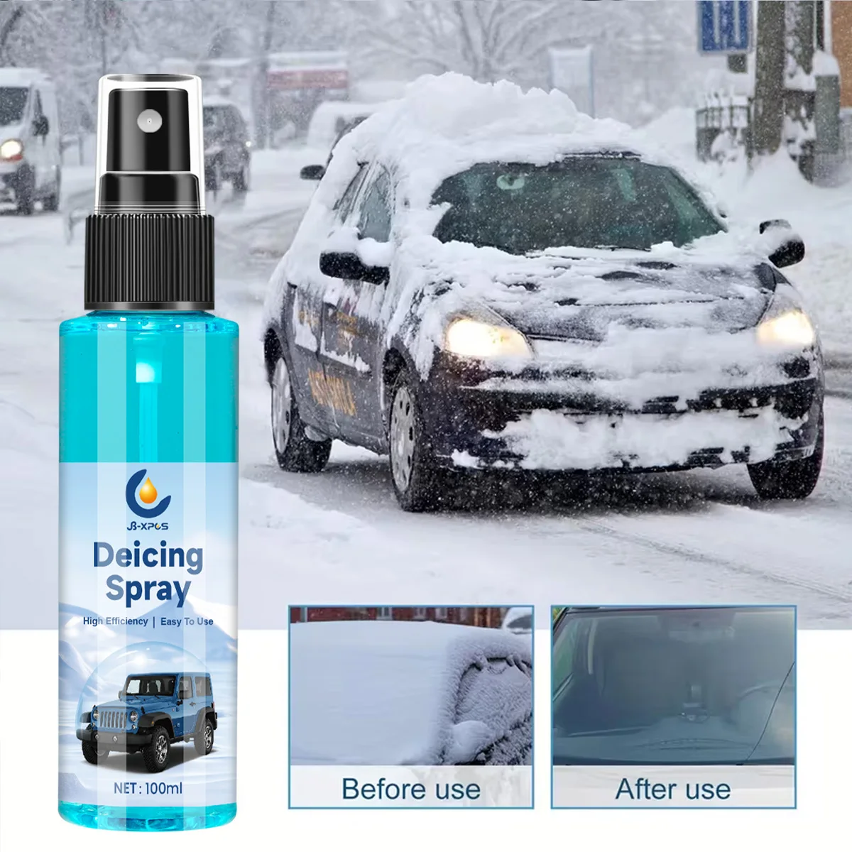 سيارة إزالة الجليد وكيل الشتاء سيارة الثلج رذاذ تذويب إزالة الثلوج الجليد الصقيع ذوبان تذويب الشتاء السلامة التجمد YT104