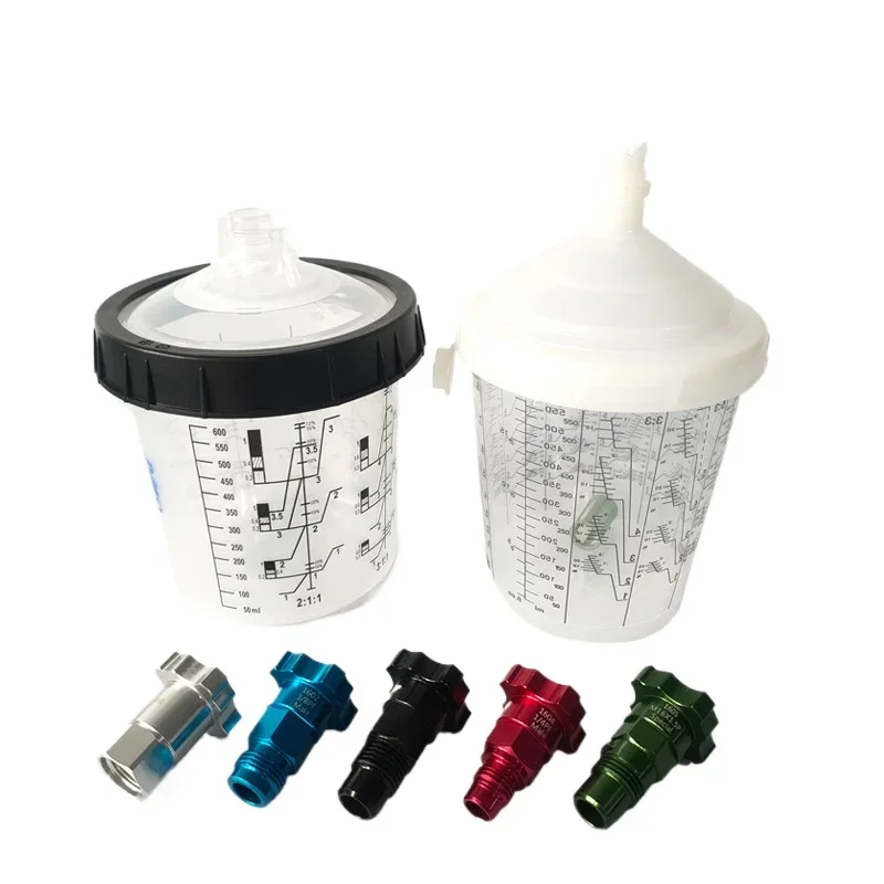 

Spray gun adapter, suitable for Sata leave-in gun pot Davis Iwata aluminum alloy material universal