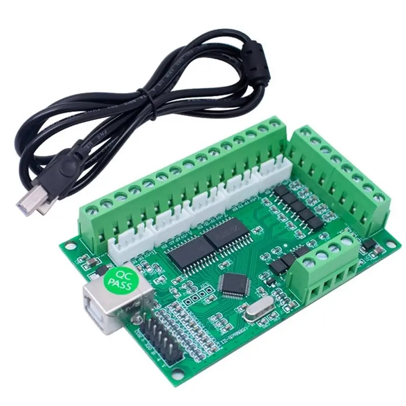 AY14 -MACH3 V2.1 Five-Axis Engraving Machine Motherboard CNC Motion Control Card 5-Axis Stepper Motor Drive Interface Board