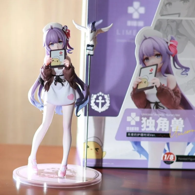 

Apex Limepie Series Azur Lane 1/8 Scale 20cm Unicorn Angel Kawaii Anime Figure Model Hand-Painted Desktop Decoration Toy