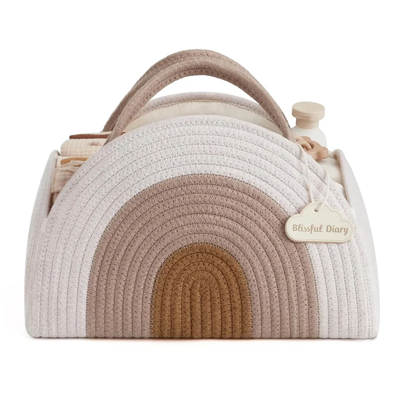 

M15K-Large Baby Shower Box For Newborn Necessities, Portable Mummy Bag For Baby Products And Large-Capacity Diaper Bag.