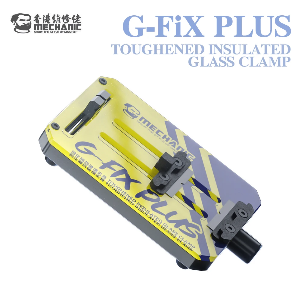

MECHANIC G-Fix Plus закаленный теплоизоляционный стеклянный зажим диапазон 11–78 мм для материнской платы, печатной платы, процессор, инструмент для ремонта микросхем, инструмент для удаления клея