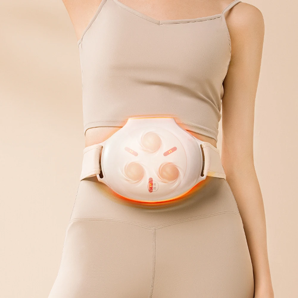 

Bian Stone Tummy Kneading Instrument 3 Level Wearable Cellulite Massager Multi-Function Lymphatic Drainage Massager for Women