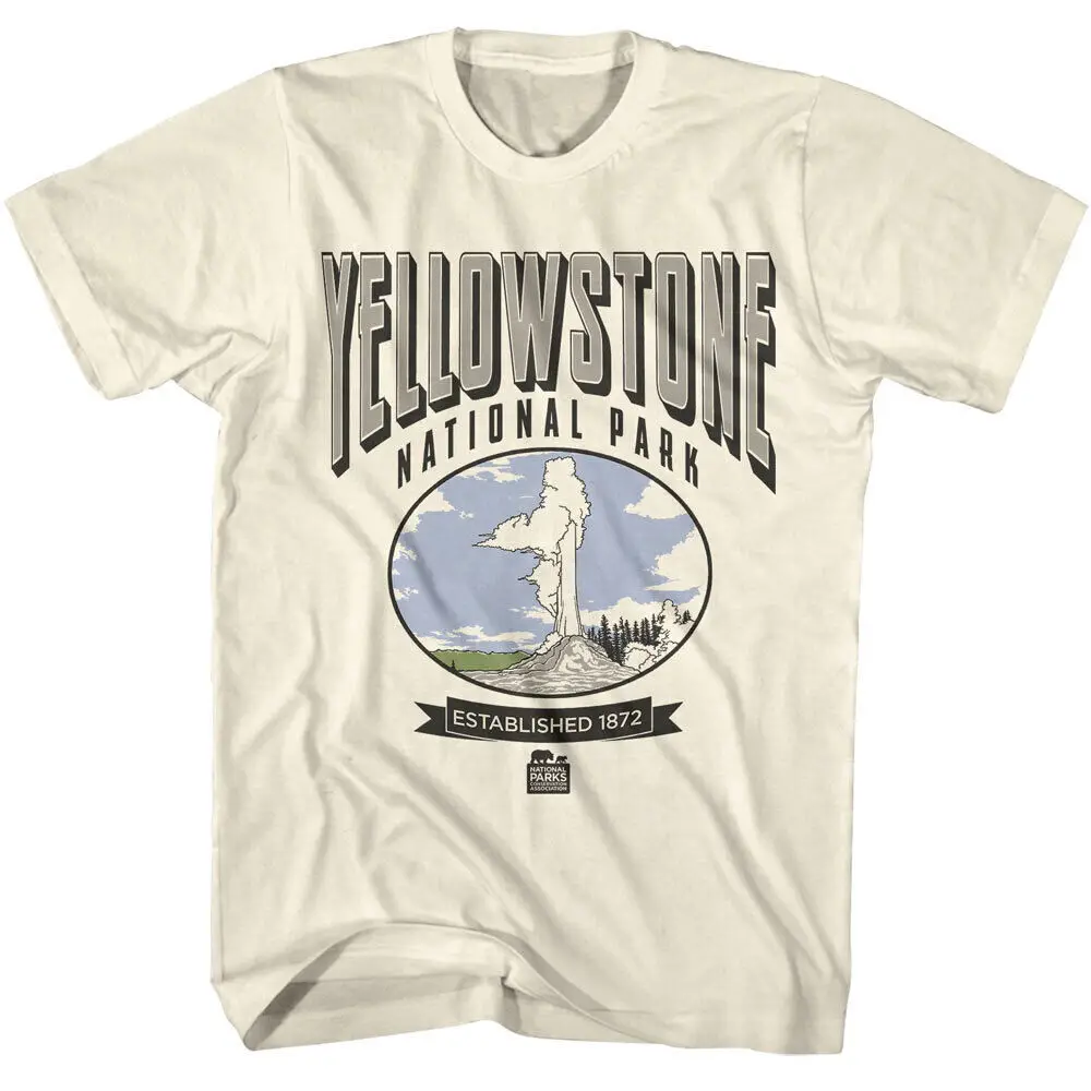 Yellowstone Old Faithful Since 1872 Men's T Shirt Geyser National Park Wyoming