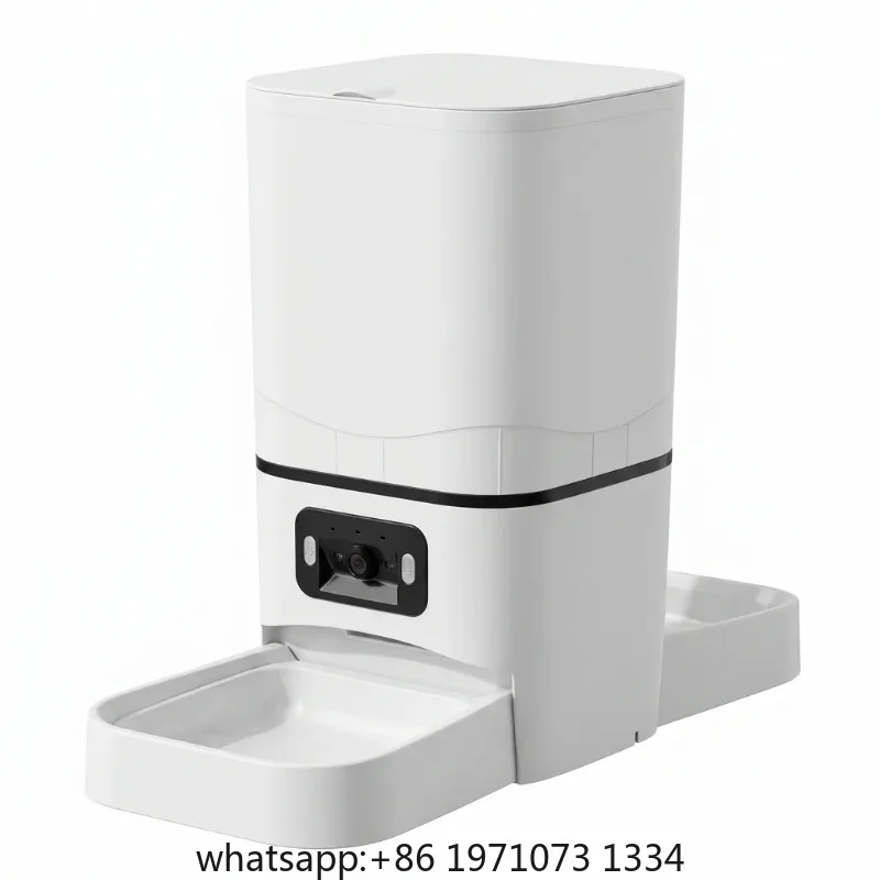 6L Large capacity Cat Smart Pet Feeder Wi-Fi & Camera Controlled Feeder 2 million pixel Automatic Dog & Cat Food Dispenser