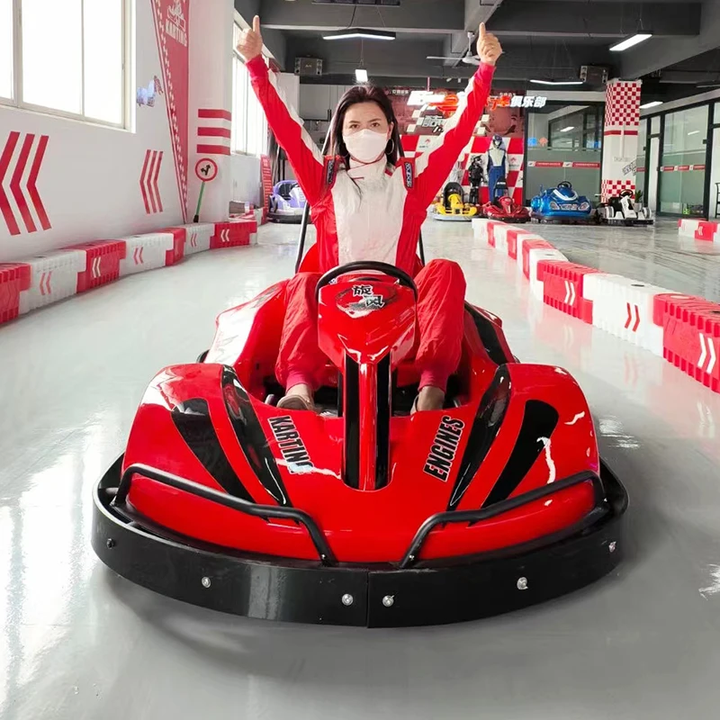 Commercial Inflatable Trye Cyclone Parent-child Professional High Speed Drift Karting Adult karts kids Go Kart Electric Go Kart