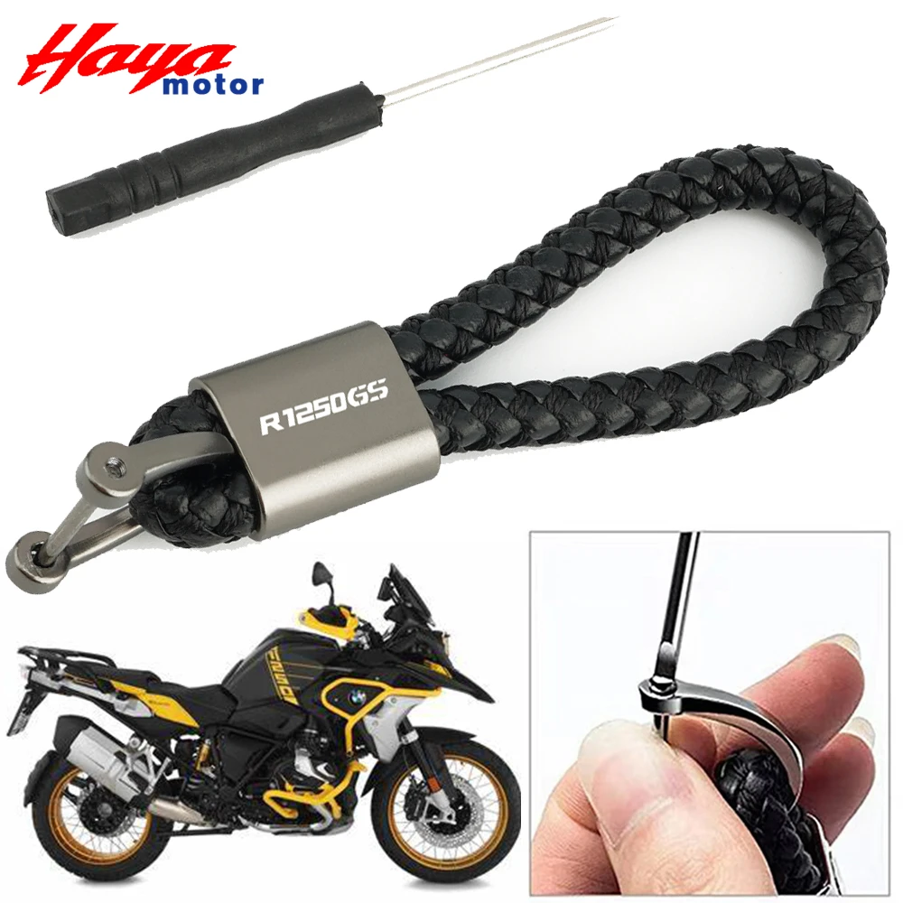 Motorcycle High quality Accessories Keyring Zinc Alloy Keychain With Logo For BMW R1250 GS R1250GS GSA R 1250 GS R  Adventure