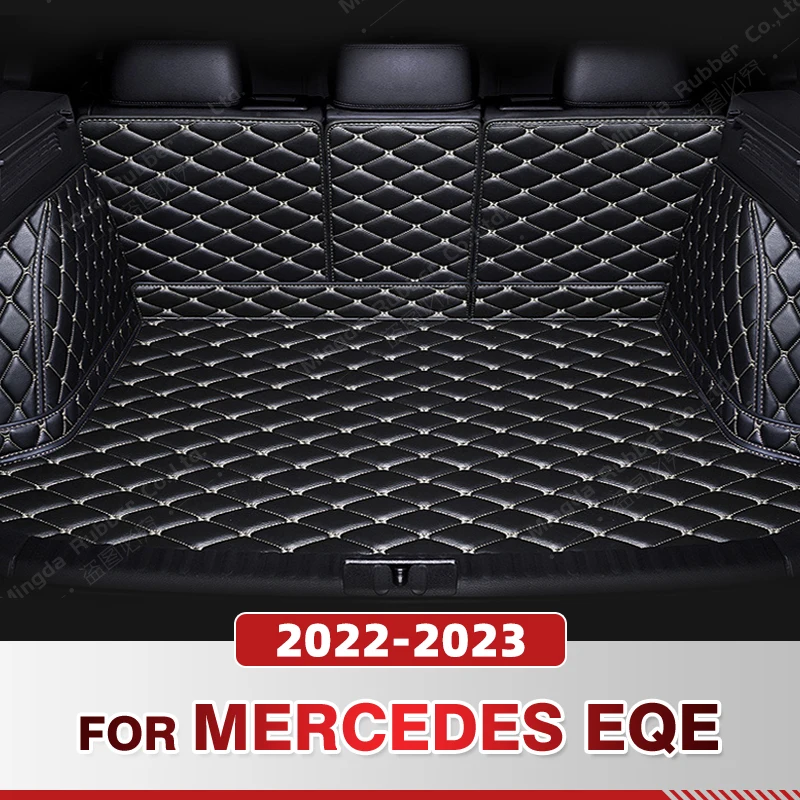 

Auto Full Coverage Trunk Mat For Mercedes Benz EQE 2022 2023 Car Boot Cover Pad Cargo Liner Interior Protector Accessories