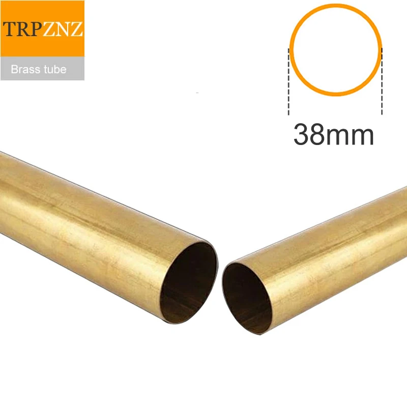 

H62 brass tube outer diameter 38mm inner diameter 34mm 35mm 36mm brass pipe Capillary Hollow brass rod