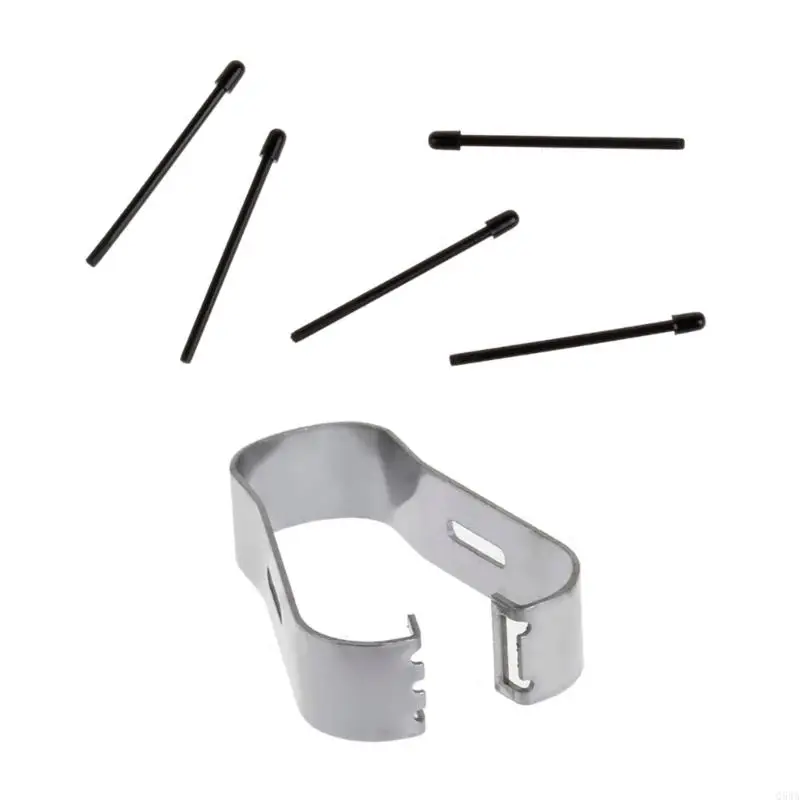 Q5WA Touch Tips Nibs مع مقطع معدني لـ Boox Marker Lumi ، Lumi2/Note Air2/Note5،3،2/Nova Airc/Nova3 Colol/Nova3،2