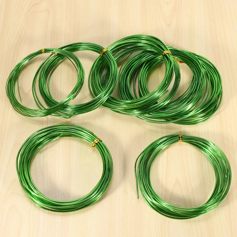 9 Rolls Bonsai Wires Anodized Aluminum Bonsai Training Wire With 3 Sizes (1.0 Mm,1.5 Mm,2.0 Mm),Total 147 Feet