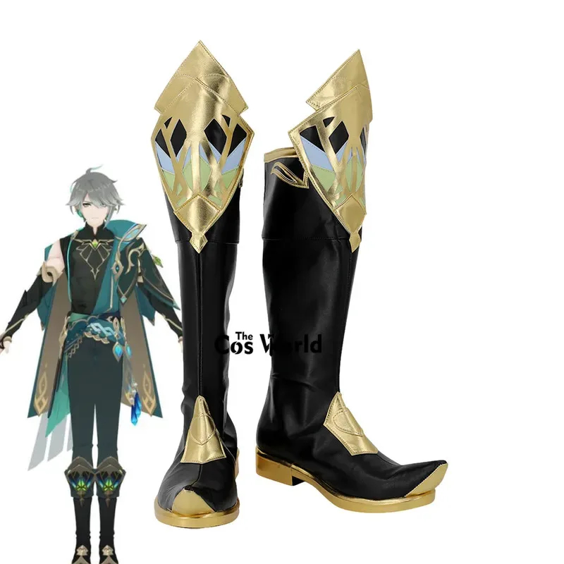 

Genshin Alhaitham Games Customize Cosplay Shoes Boots