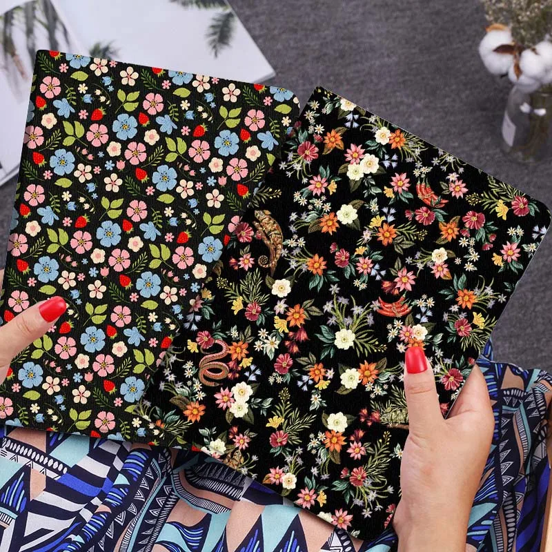 

Floral Snake Pattern Print Tablet Case For Huawei Honor MatePad MediaPad Air 5 6 7 11 V6 V7 V8 V9 X9 X8 T10 T10s C5e T5 Gift