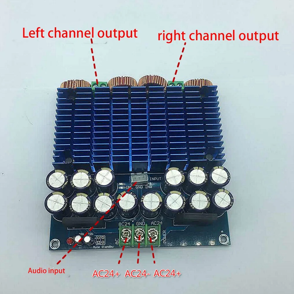 TDA8954 XR-High Power HIFi Digital Fever Power Amplifier Board 420W + 420W 2.0 Class D Power Audio Amplifier Board