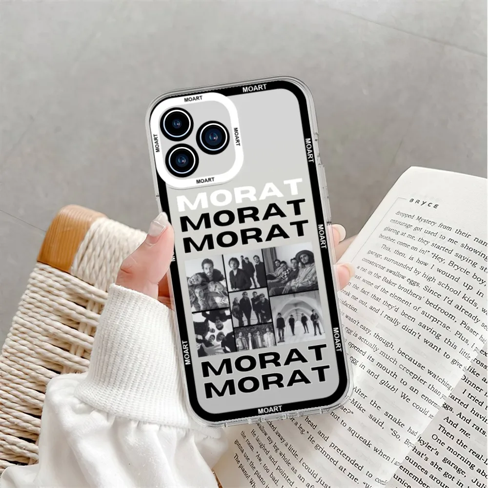 Morat Band Phone Case For Samsung Galaxy S23 S22 S21 S20 Plus lite Ultra Transparent Shell