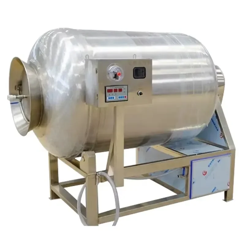 Manufacturer's Automatic Beef and Whole Chicken Vacuum Rolling Machine Meat Pickling Machine with Motor As Core Component