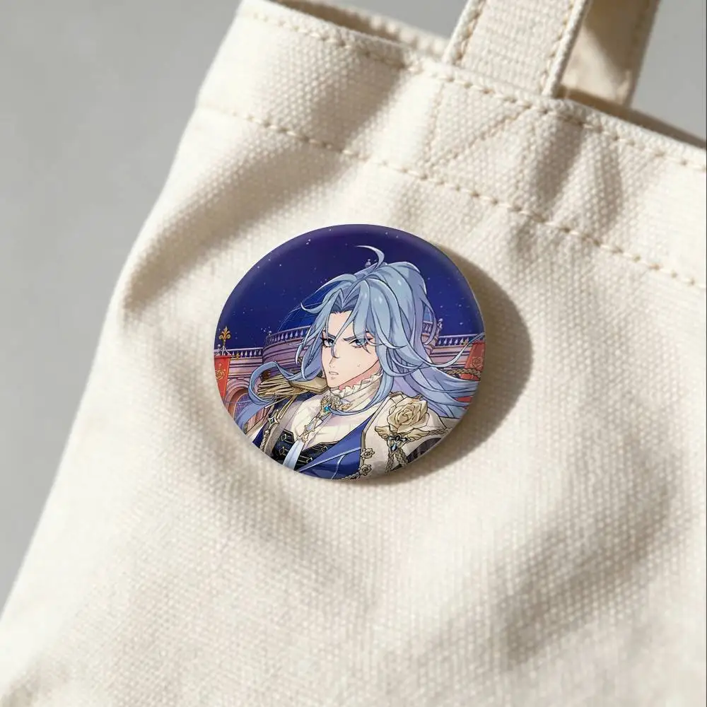 NU Carnival E-Edmond Badges Creative Tinplate Button PinsBrooch Badge Clothes Backpack