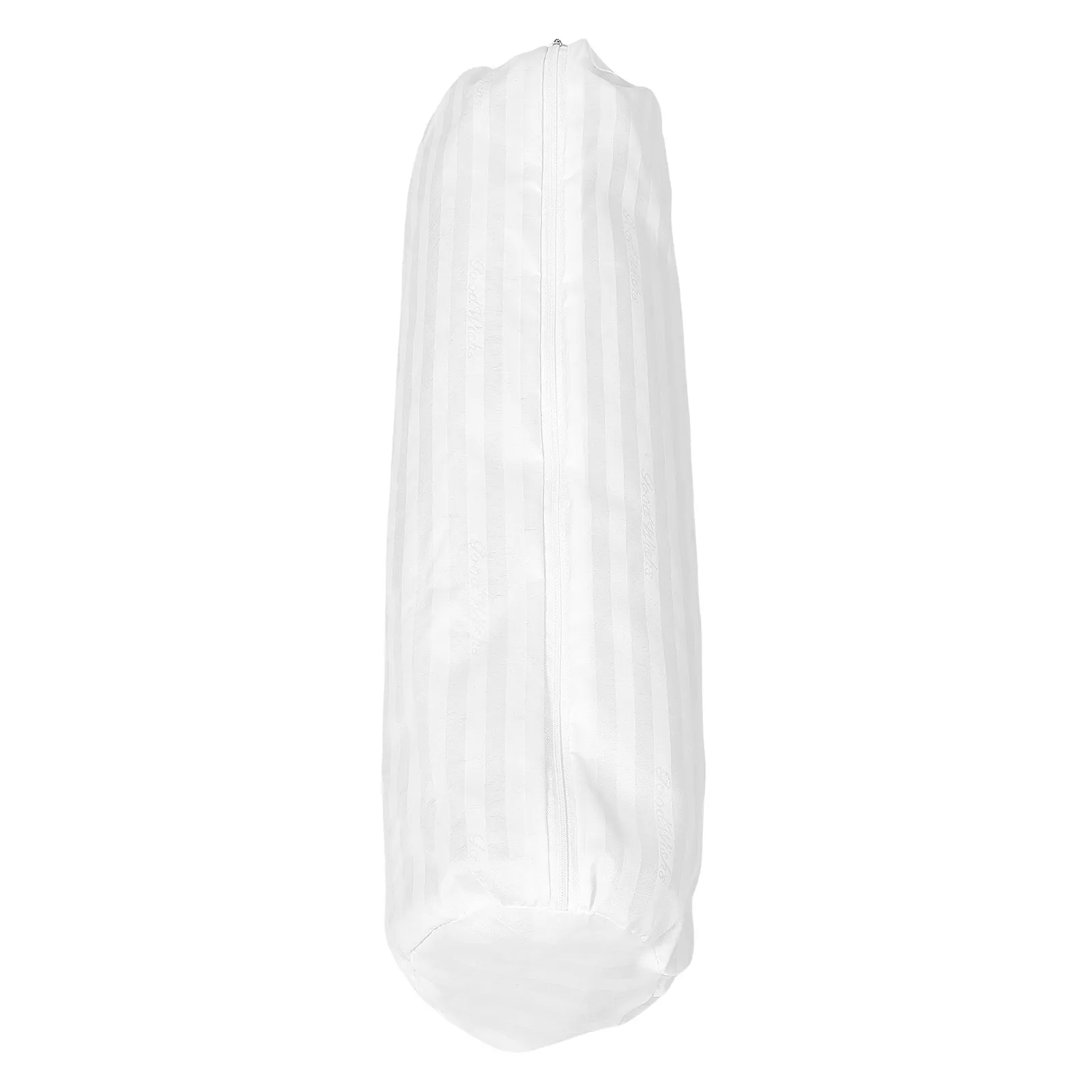 Cylinder Bolster Neck Pillow Cover Zippered Removable 20Cm Diameter 100Cm Length Round Lumbar Spine Support Pillowcase view 3