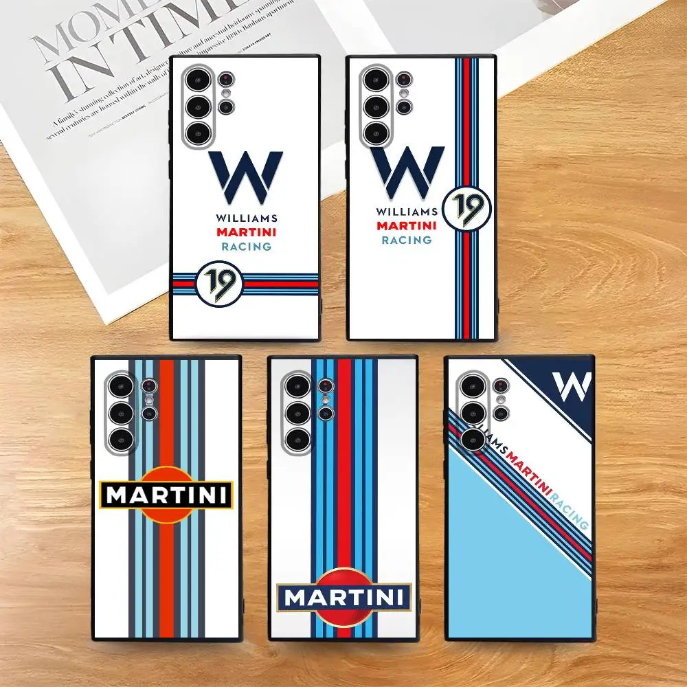 

Brand M-MartiniS Racing Phone Case Skin-Friendly Soft TPU Case Compatible With Samsung S21/S22/S23/S24/S25 FE/Plus/Ultra
