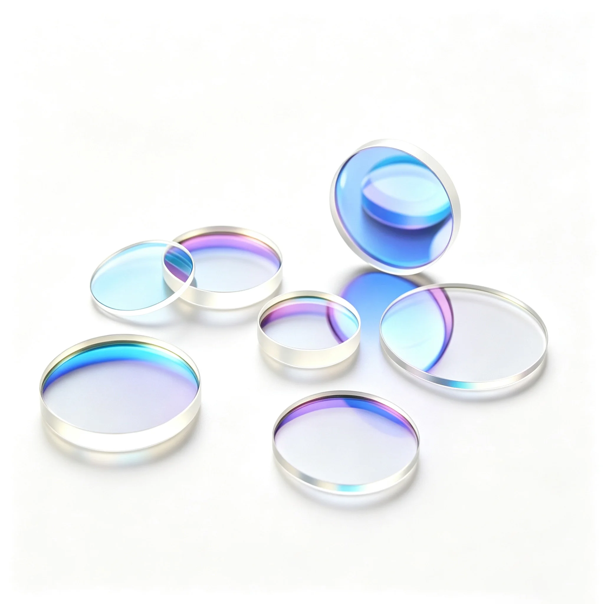 18x2‑34x5mm Fiber Laser Protective Window Lens, 0‑30KW 1064nm High‑Purity Fused Silica for Raytools WSX Laser Cutter