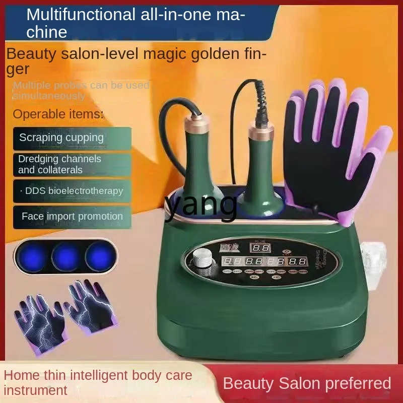 CX Electric Scraping Cupping Instrument Whole Body Dredging Meridian Brush Beauty Salon Negative Pressure Heating Suction