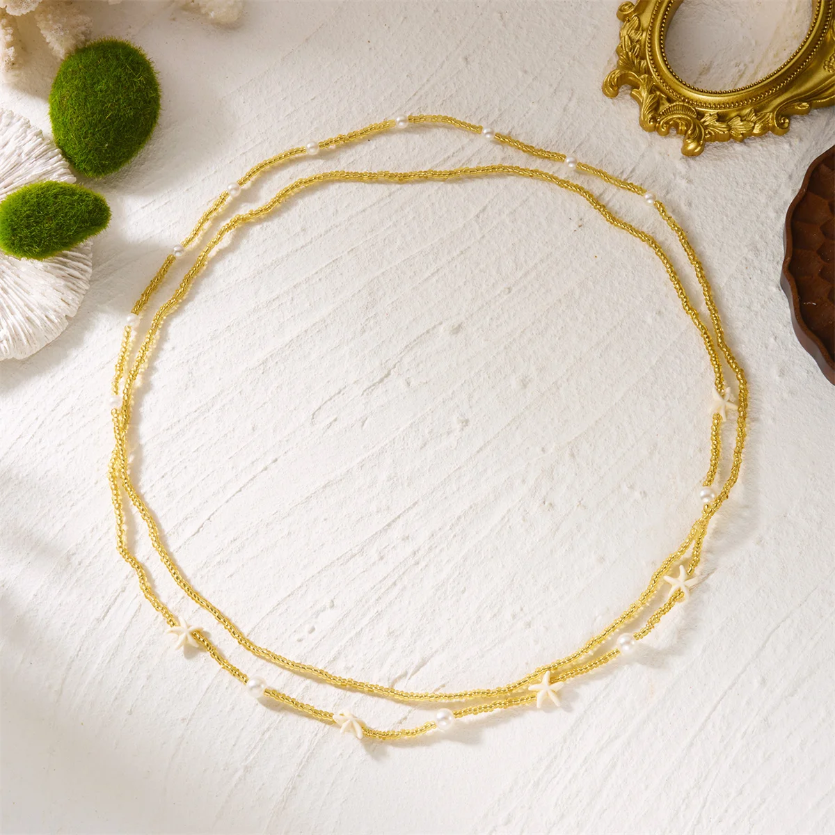 Cadena de cintura de doble cap - Body Jewelry Gold reseña y precio