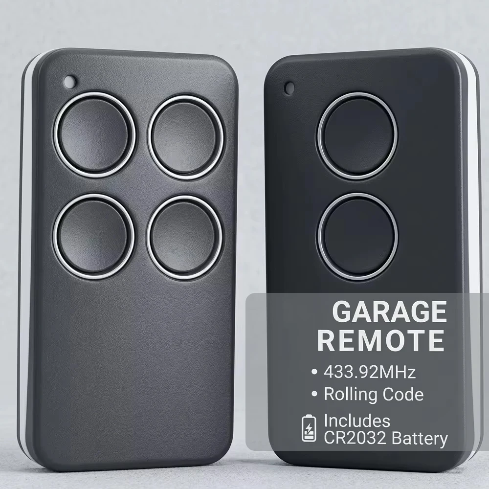 Control remoto de repuesto para PHOENIX 2 4 HANDY TXC TRC TSC4 433MHz, llavero con código variable para puerta de garaje, 1-3 unidades