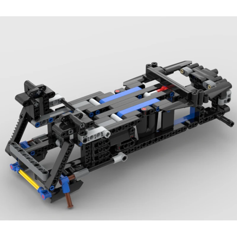 42123 aereo controllabile aereo MOC Building Blocks idee Creative fai da te modello assemblare mattoni trasporto giocattoli regali 591 pezzi