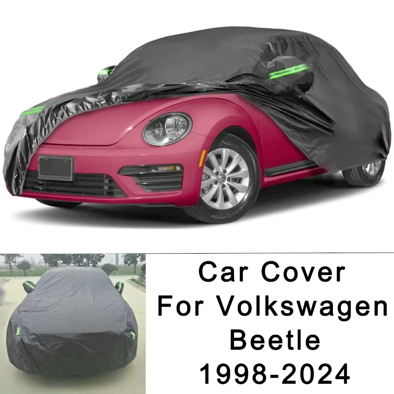 

Outdoor Waterproof Car Covers Accessories for Volkswagen Beetle 1998-2024 Windproof Bands for Snow Rain Dust Hail Protection