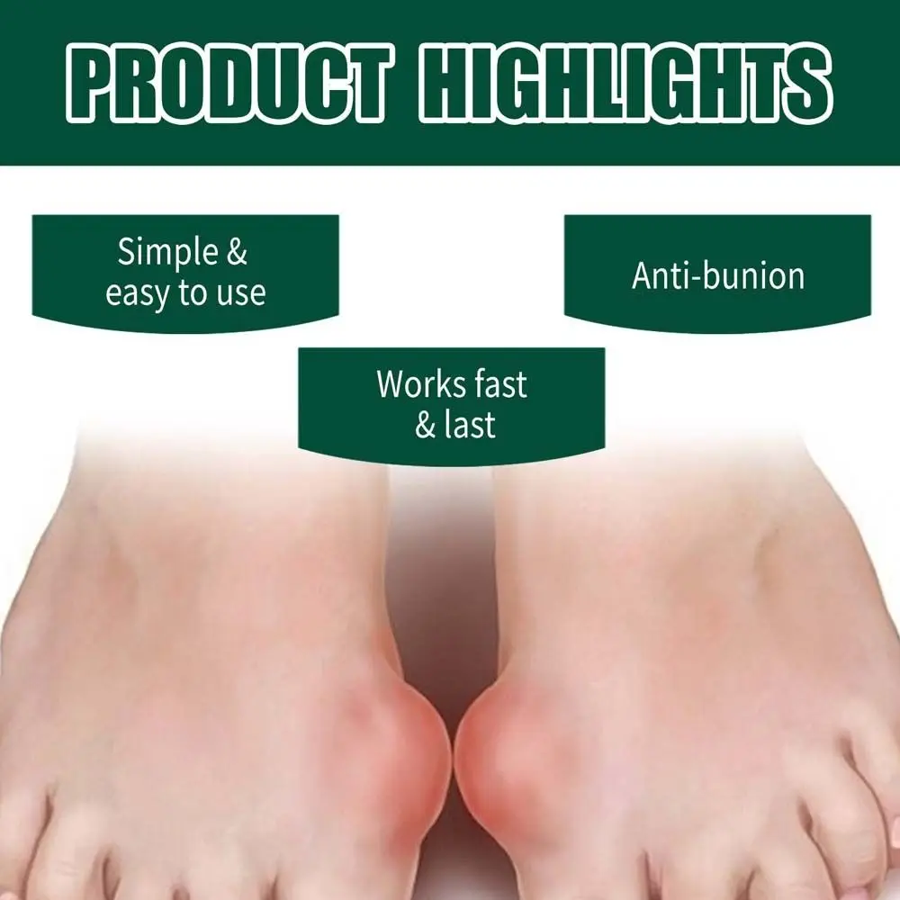 Big Toe Pés Bone Care Adesivos, Bunion Relief Patch, Correção Big Toe, Protetor de Bunion, Valgus Adesivos, 12Pcs por conjunto