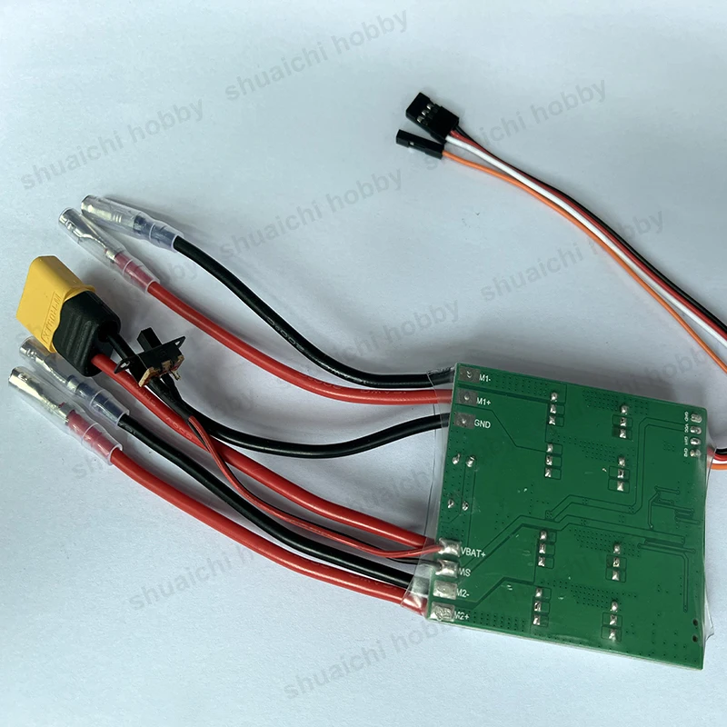 1 pz 40A 2S-4S spazzolato ESC Dual Way motore bidirezionale regolatore di velocità elettronico 5V-16.8V per RC nave/serbatoio/modello ad ala fissa