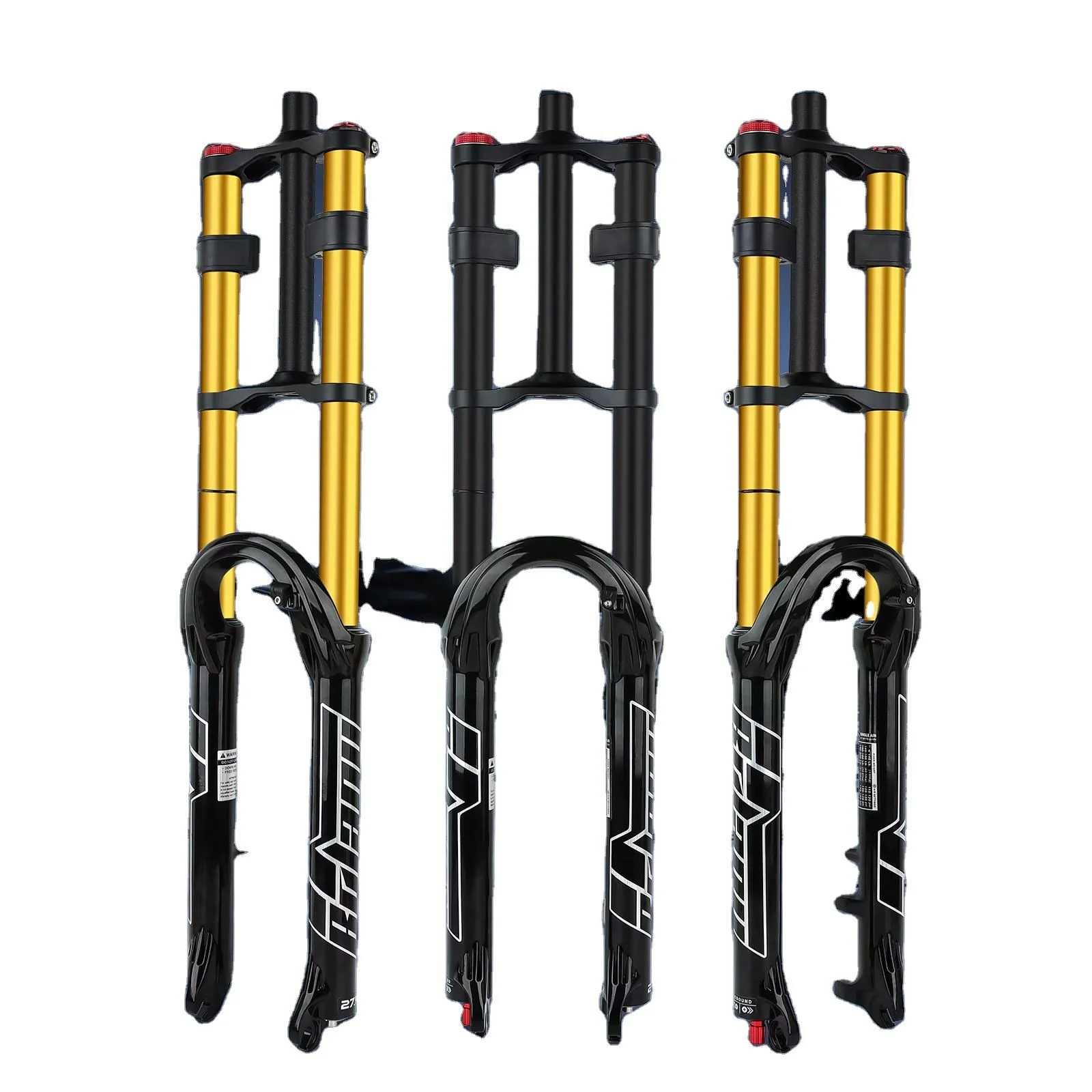 STLF Mountain Bicycle Air Shock Suspension Fork 27.5/29 Inch 150mm Double Shoulder Quick Release Adjustable Damping Bicycle Fork