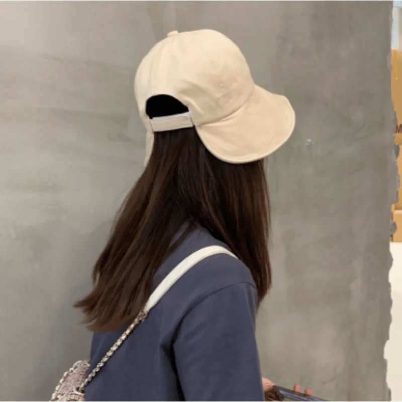 

Ponytail Wide Brim Bucket Hat Adjustable Panama Breathable Sun Protection Fisherman Hat For Men Women Girls Hiking Beach Bob Hat