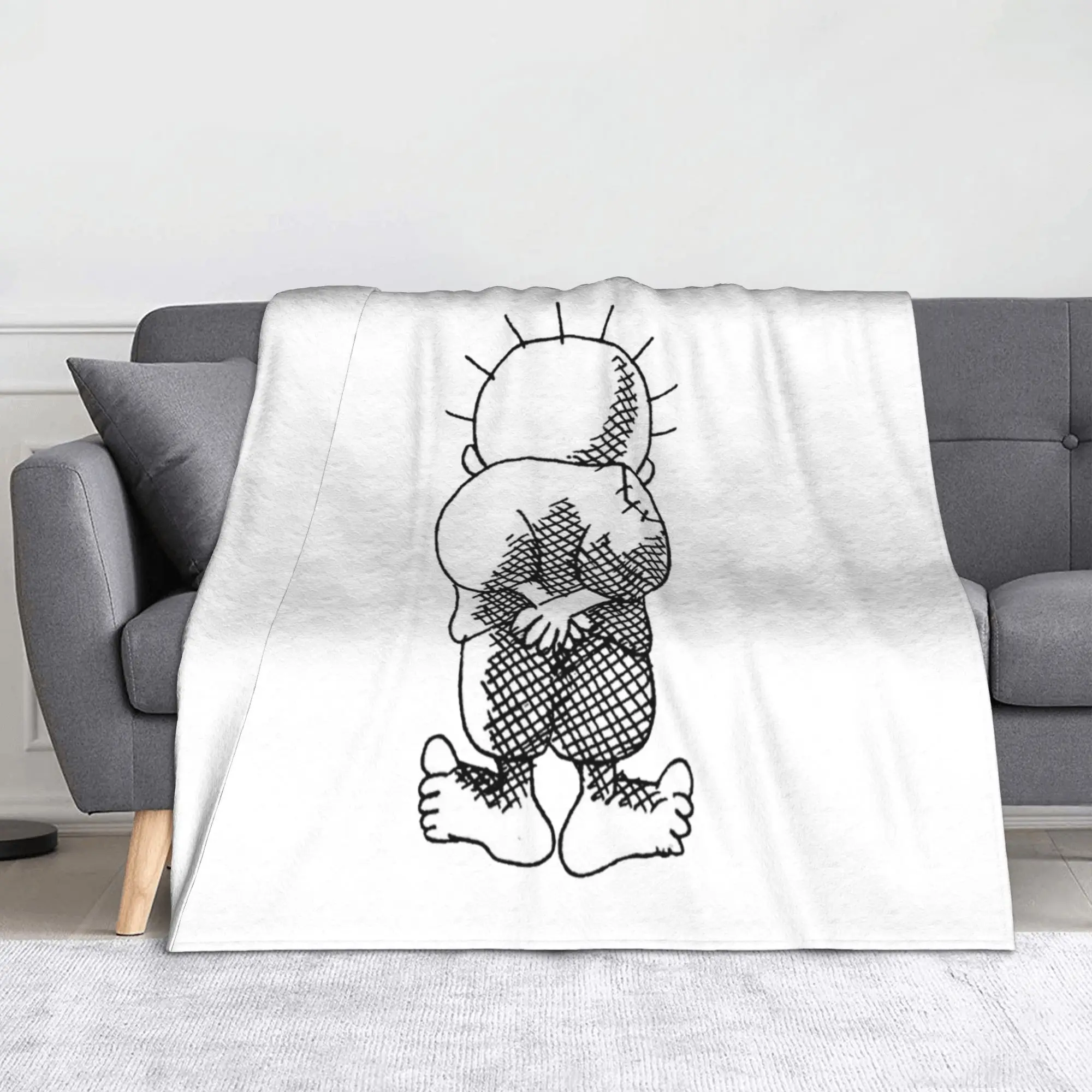 

Одеяла Hanthala из Палестины, палестинские люди, флисовые портативные супер мягкие пледы для домашнего офиса, ковер