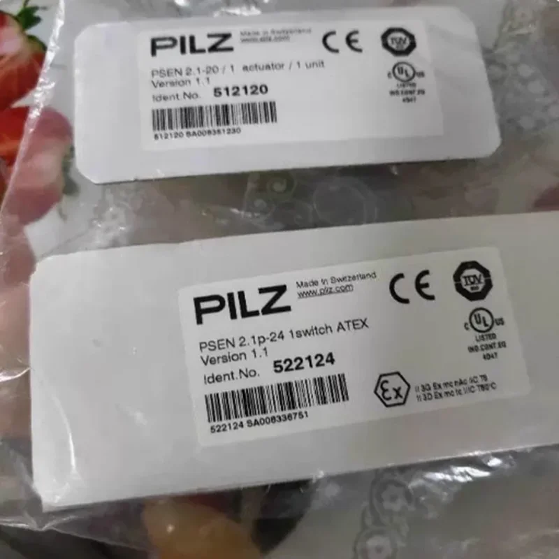 

Free Shipping 502224 (522124+512120) PILZ Switch PSEN 2.1p-24/PSEN 2.1-20 New Original