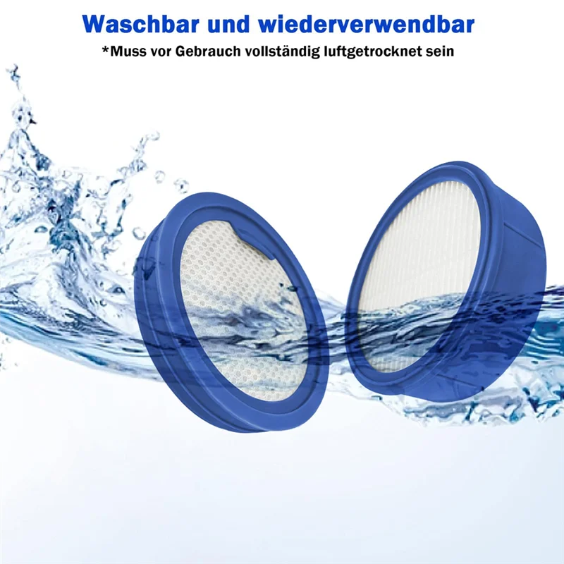 -ملحقات مجموعة مرشحات ESTR للمكنسة الكهربائية AEG، للمكنسة الكهربائية اللاسلكية AEG 7000، ومرشحات ما قبل المحرك ومرشحات النظافة