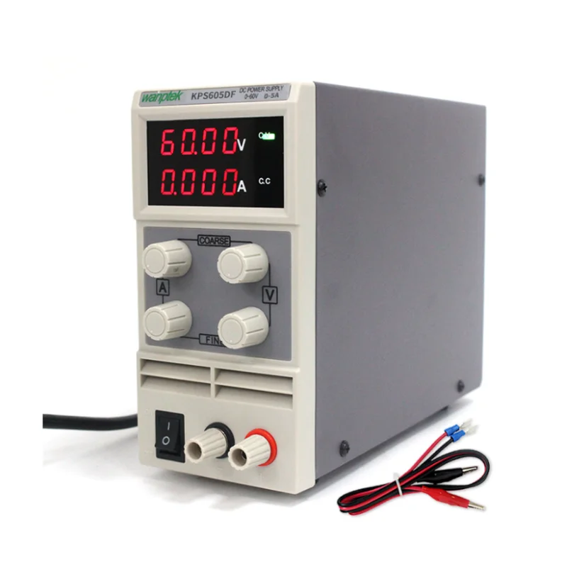 Alimentation stabilisée CC KPS-605DF alimentation à découpage de laboratoire 0-60V 0-5A 110V 220V réglable