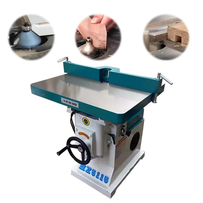 LY MX5115 Woodworking Routing Machine Integrated Grooving Straight & Curved Edge Trimmer for Acrylic PVC Wood Optional 380V 220V