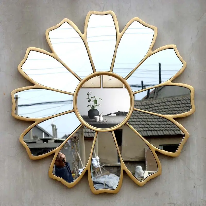 Unique Elegant Decorative Mirrors Office Economic Decorative Mirrors Ornaments Wall Art Bedroom Espelho Parede Decorations Home