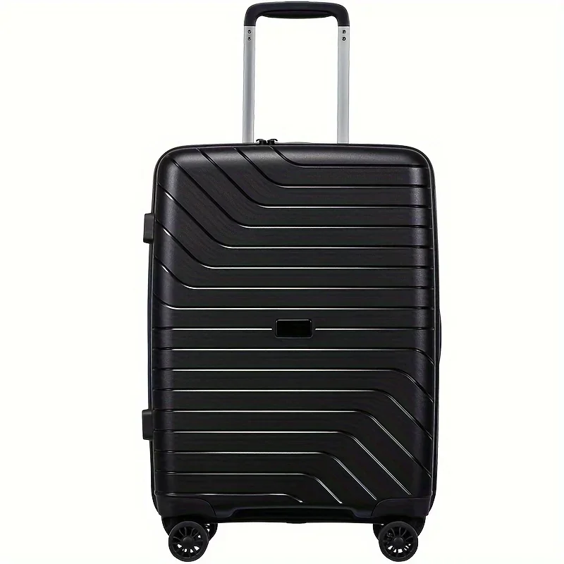 20 Inch Functional Trolley Case, Large Capacity Travel Suitcase, Luggage with Password Lock Unisex Bag for Daily Use