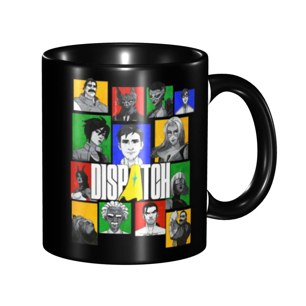 

Dispatch Game Collage Dispatch Game Collage Mugs Fun Tea Cup Gifts For Woman Man