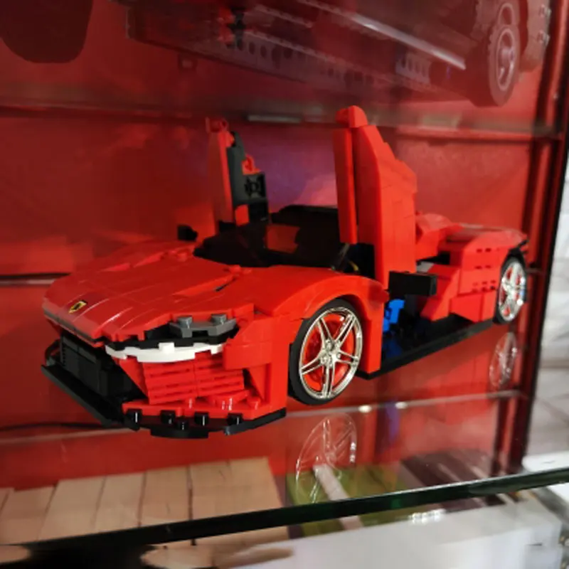 1：16 Ferra Daytona SP3 Technical Car Building Blocks City Red Sports Racing Vehicle Bricks Construction Toys For Kids Boys Gifts