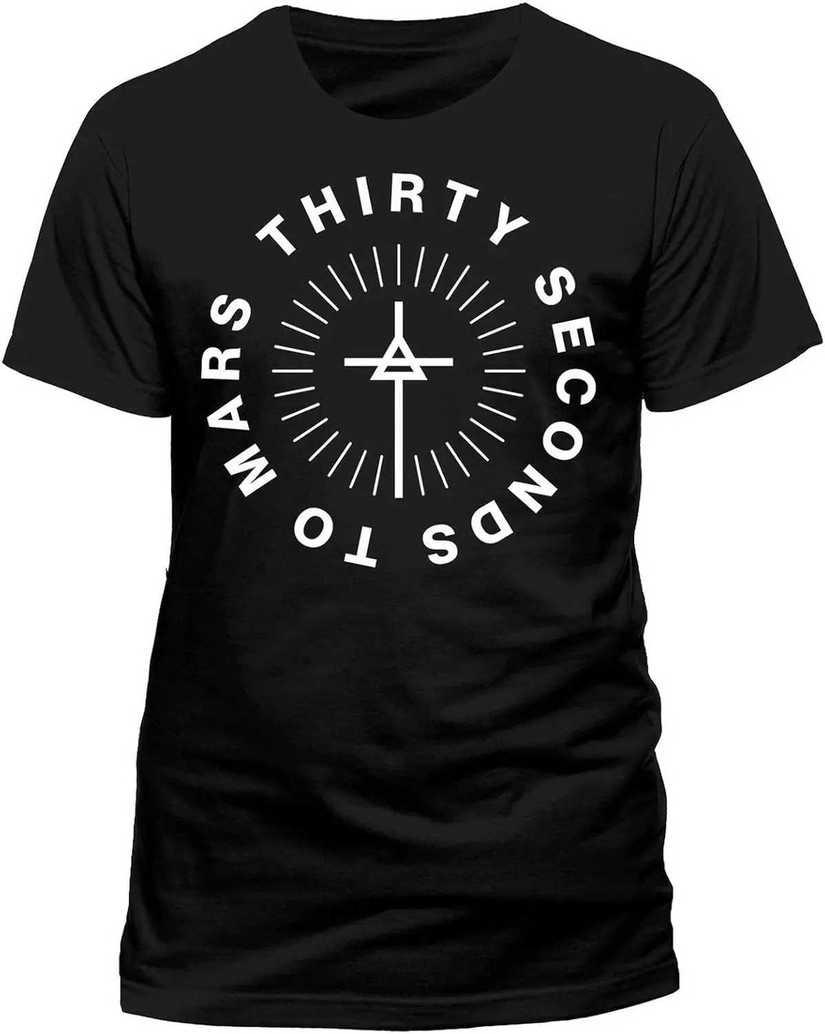 Thirty Seconds to Mars T Shirt Monolith Black Rock Band Tee 30 